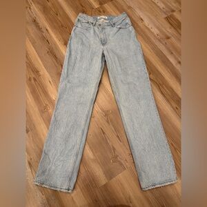 Abercrombie Curve Love The 90’s Straight Ultra High Rise Jeans/Crossover/Size 2R